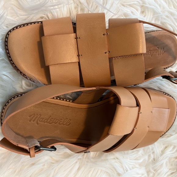 Madewell ankle straps leather sandals - Picture 5 of 8